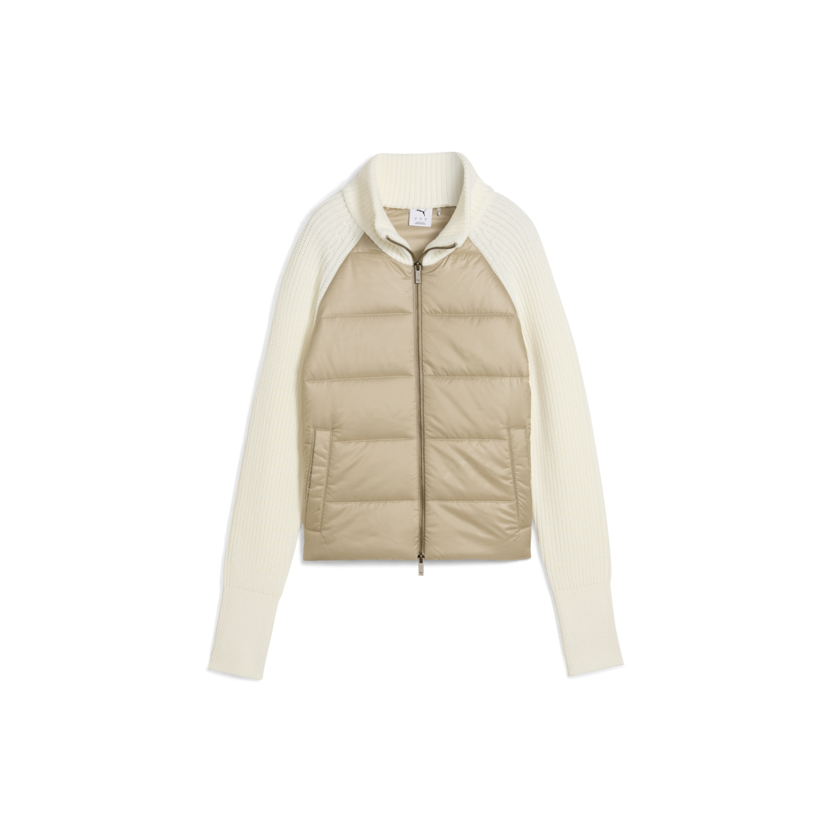 PUMA Hybrid Sweater Golf Jacket - Women's - Ice Coffee