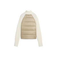 PUMA Hybrid Sweater Golf Jacket - Women's - Ice Coffee