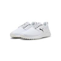 PUMA IGNITE ELEVATE 2 Wide Spikeless Golf Shoes - Men's - Puma White-Puma Black-Puma Sil