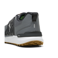 PUMA IGNITE ELEVATE 2 Wide Spikeless Golf Shoes - Men's - Slate Sky-Puma Black-Green Glare