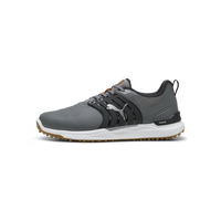 PUMA IGNITE ELEVATE 2 Wide Spikeless Golf Shoes - Men's - Slate Sky-Puma Black-Green Glare
