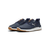 PUMA IGNITE ELEVATE 2 Wide Spikeless Golf Shoes - Men's - Deep Navy-Puma Silver-Gum