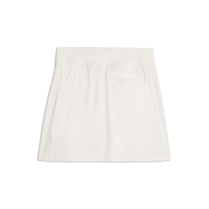 PUMA Lana Floral Lace Jacquard 16" Golf Skirt - Women's - Warm White