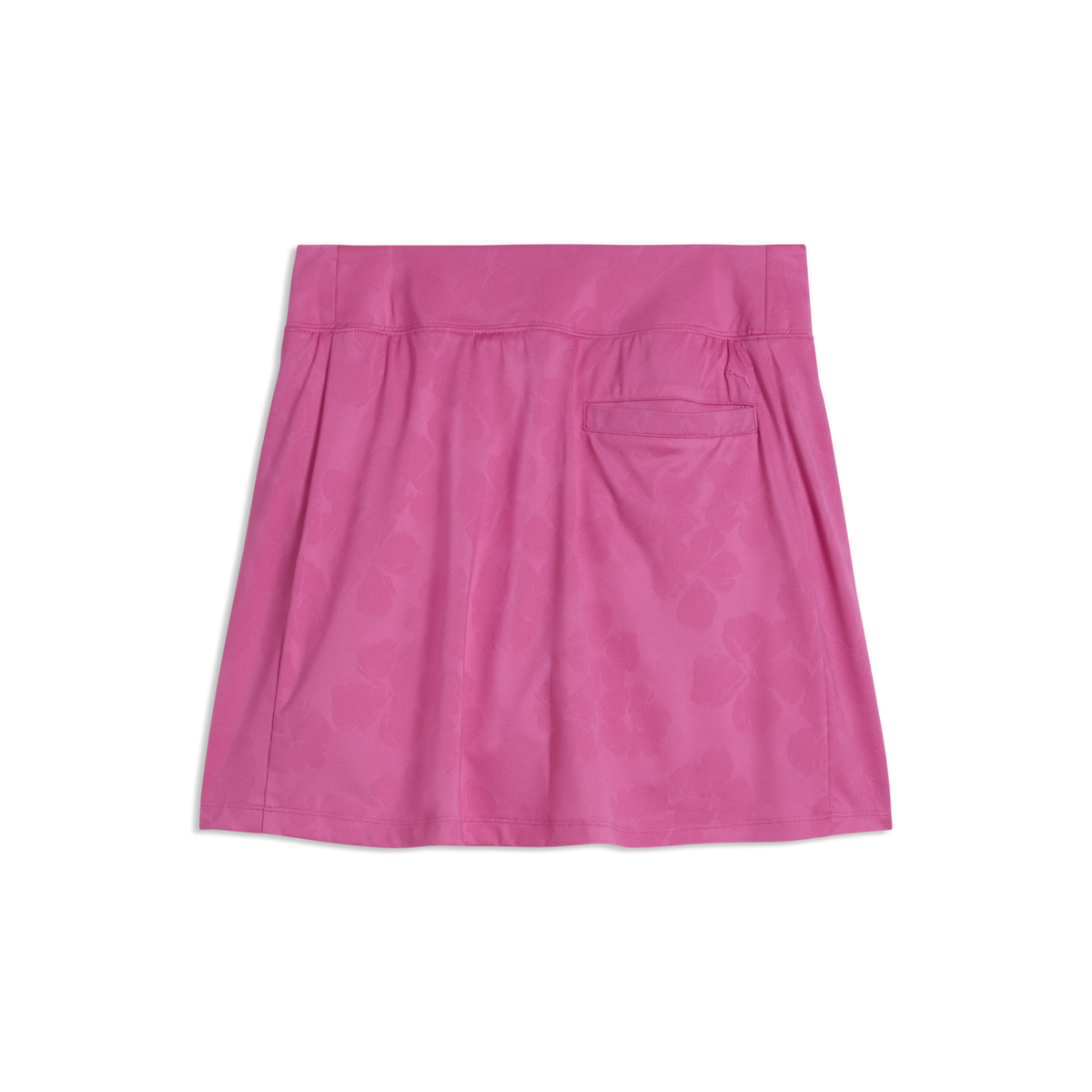 PUMA Lana Floral Lace Jacquard 16" Golf Skirt - Women's - Pink Opal