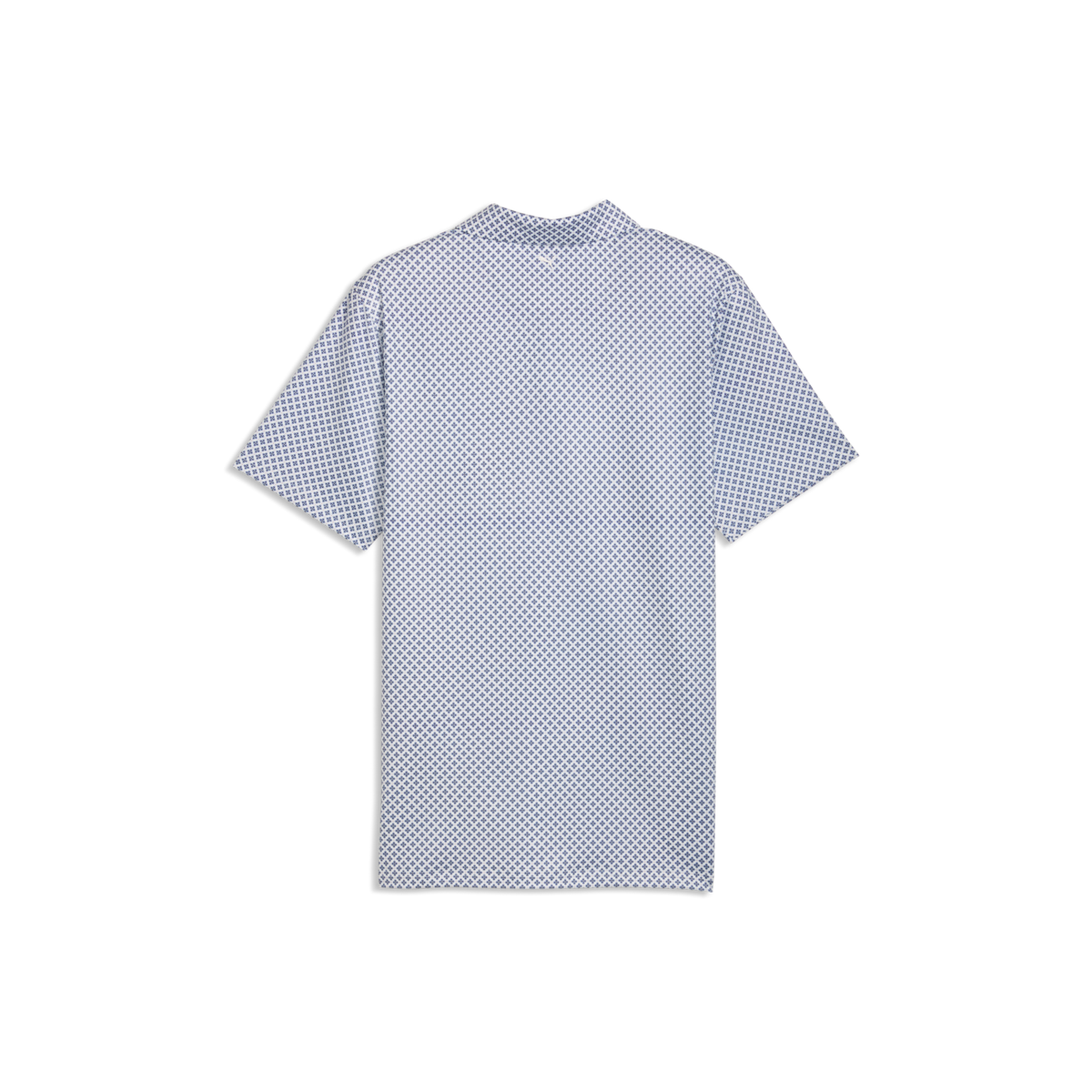 PUMA MATTR Clover BN Golf Polo - Men's - Warm White-Blue Jewel