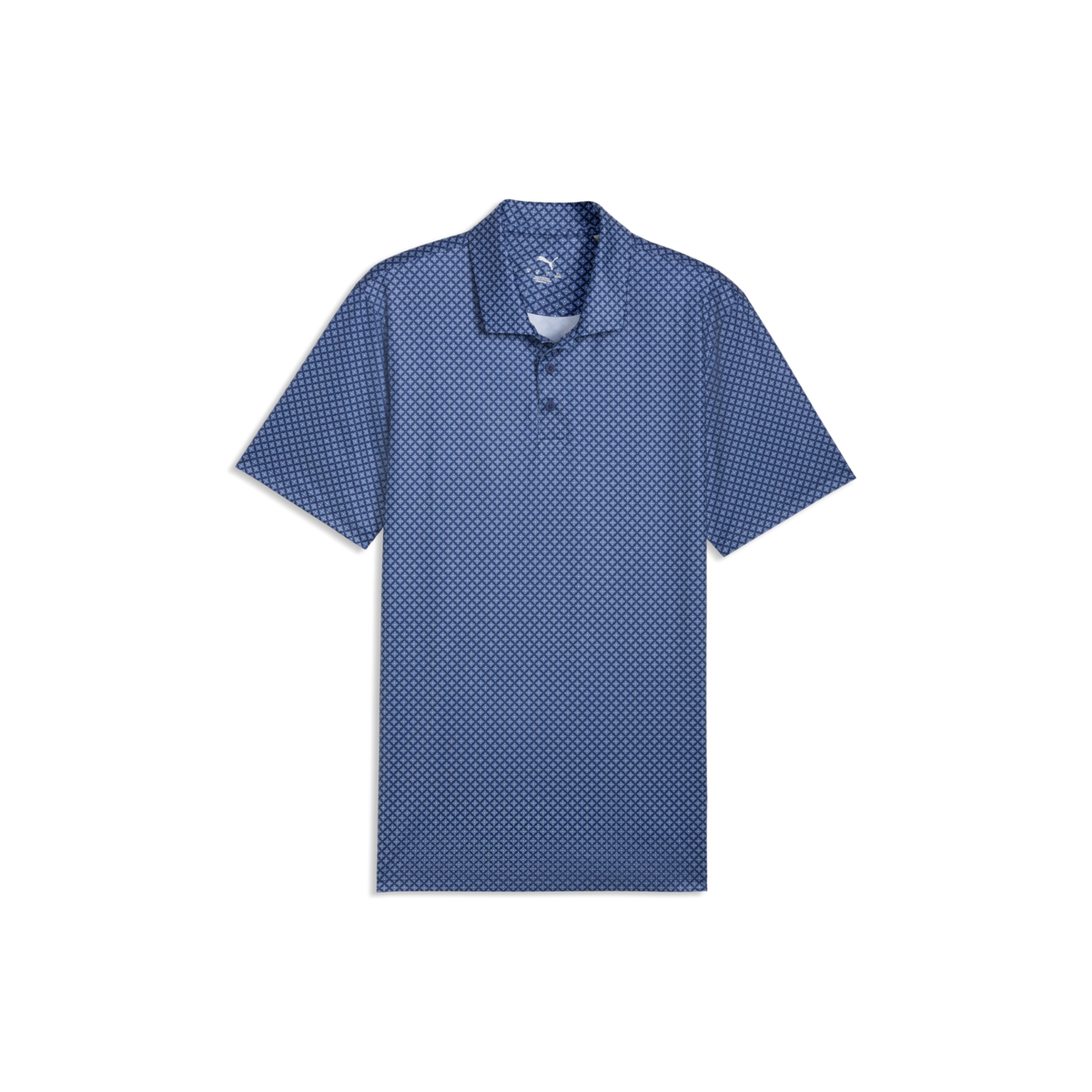 PUMA MATTR Clover BN Golf Polo - Men's - Blue Jewel-Royal Sapphire