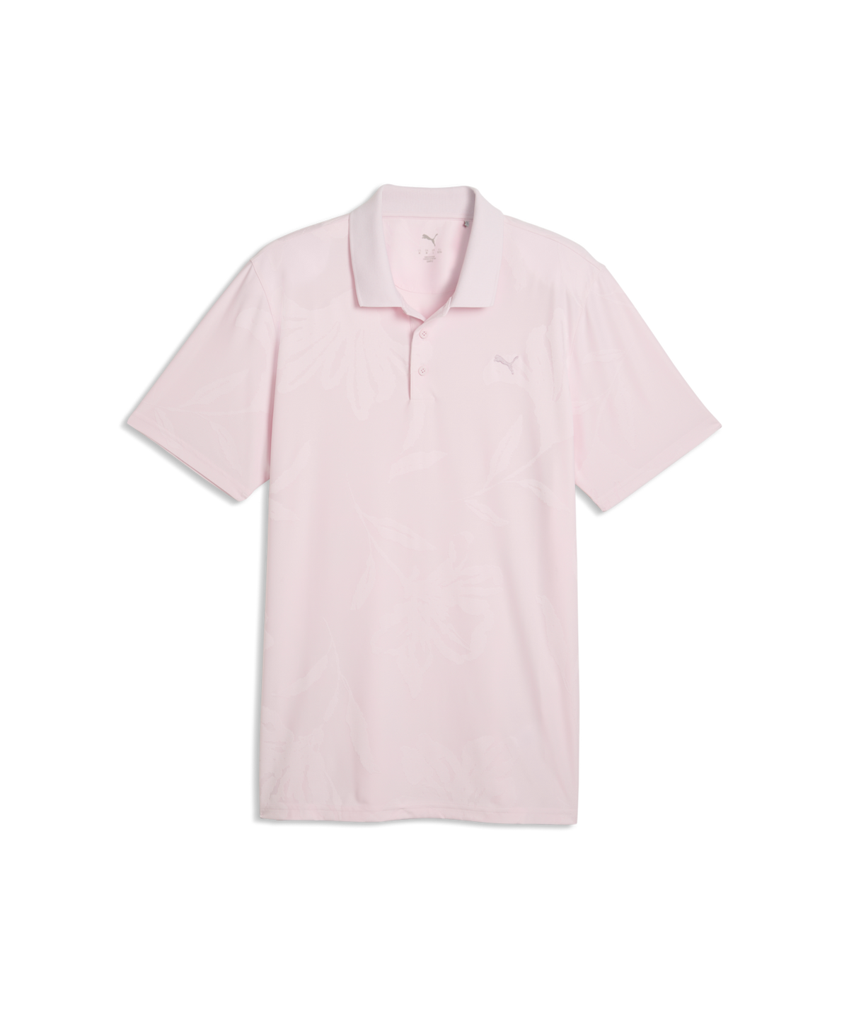 PUMA MATTR Prima Bloom LC Golf Polo - Men's - Powder Pink