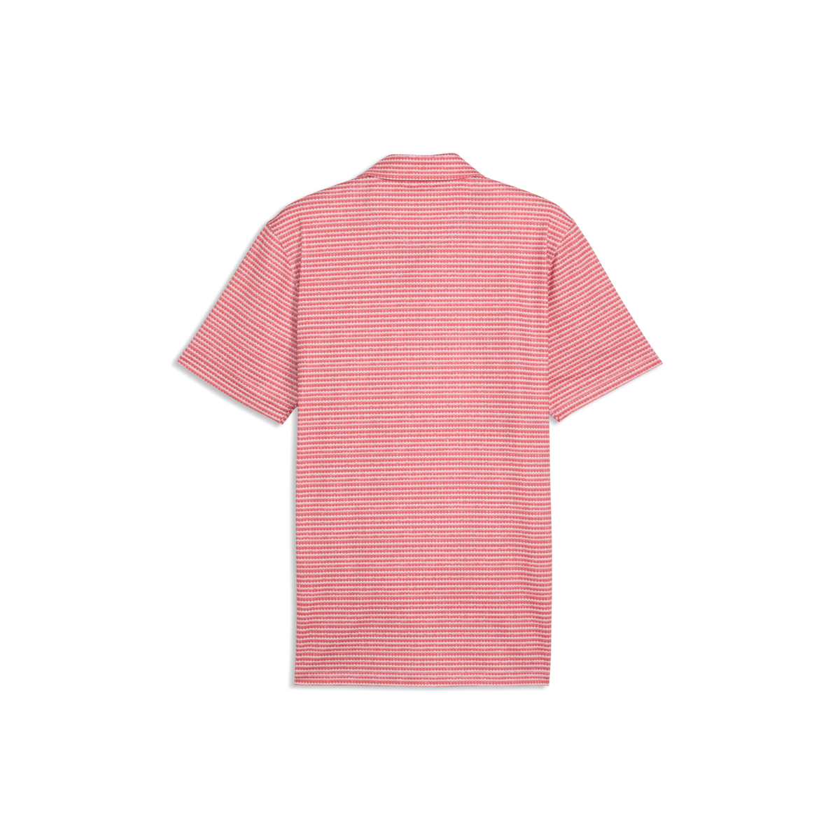 PUMA MATTR Stadium LC Golf Polo - Men's - White Glow-Candy Apple