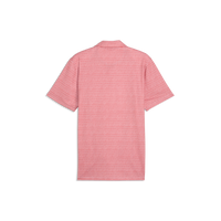 PUMA MATTR Stadium LC Golf Polo - Men's - White Glow-Candy Apple