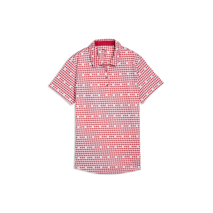 PUMA Maple Leaf Printed Golf Polo - Women's