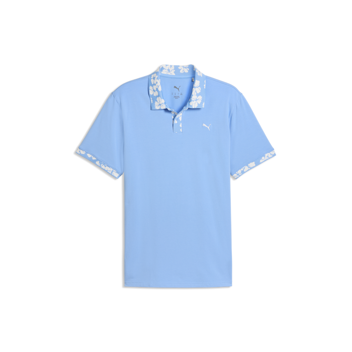 PUMA Modalon Floral Rib Golf Polo - Men's