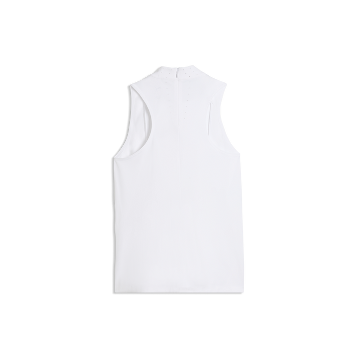 PUMA Nylon Sport Sleeveless Mockneck Golf Polo - Women's