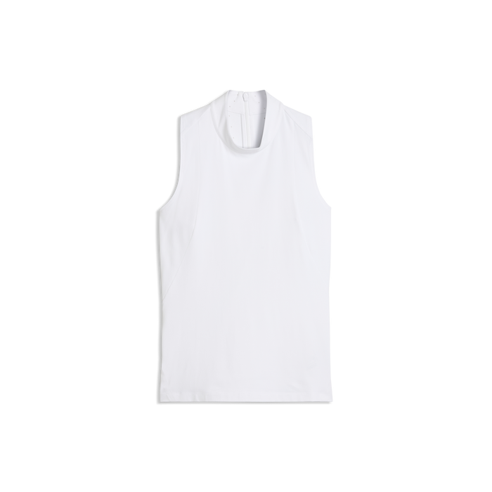 PUMA Nylon Sport Sleeveless Mockneck Golf Polo - Women's