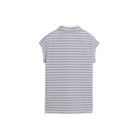 PUMA Pique YD Stripe Cap Sleeve Golf Polo - Women's