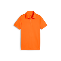 PUMA Pure 2.0 Golf Polo - Boys' - Rickie Orange