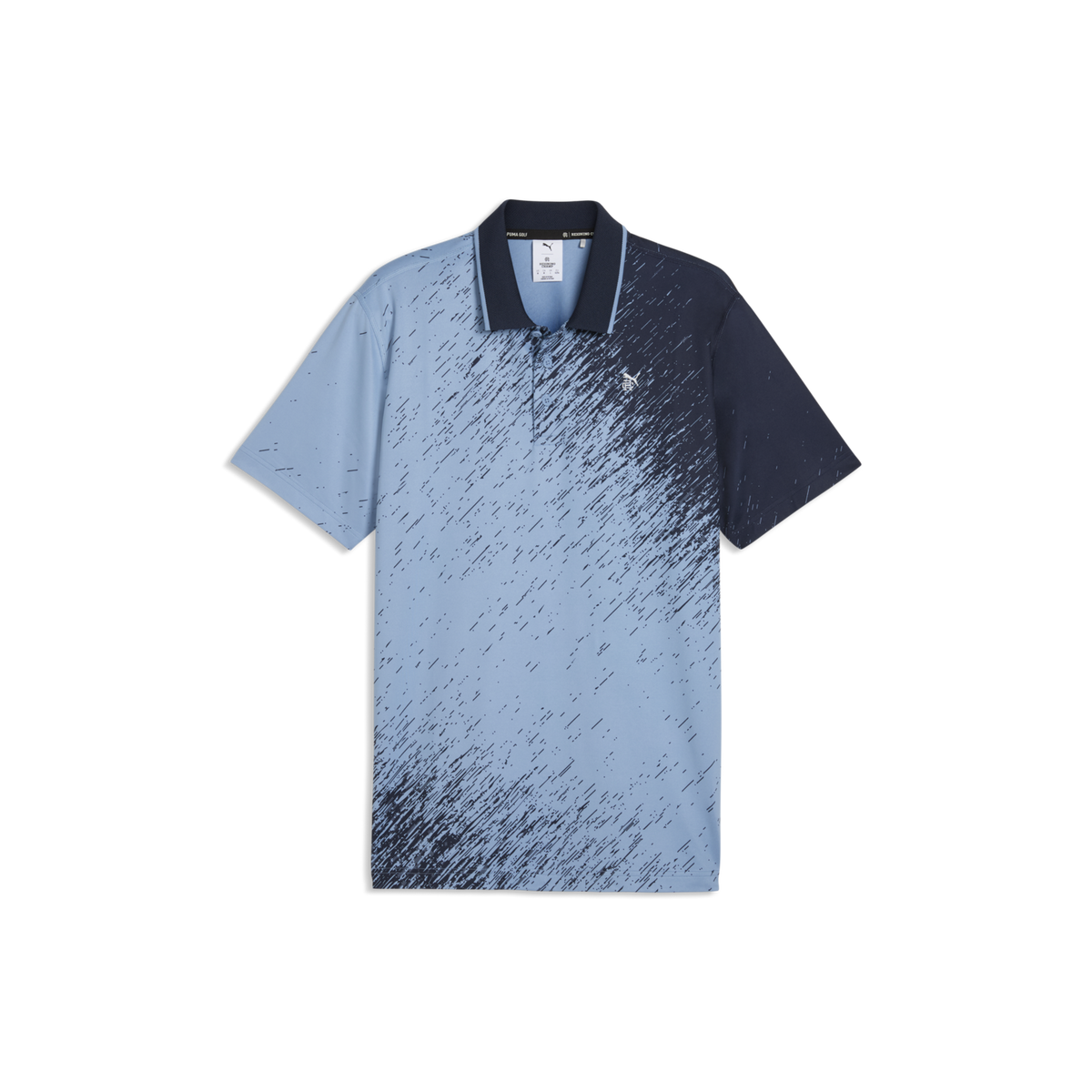PUMA x Reigning Champ Golf Polo - Men's - Zen Blue-Deep Navy
