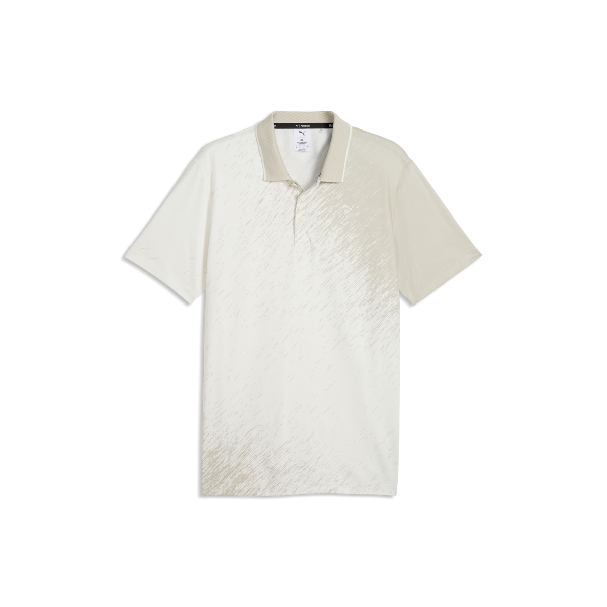 PUMA x Reigning Champ Golf Polo - Men's - Warm White-Desert Dust