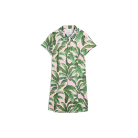 PUMA x Show Me Your Mumu Palm Golf Dress - Women's - Rose Blossom-Opal Green