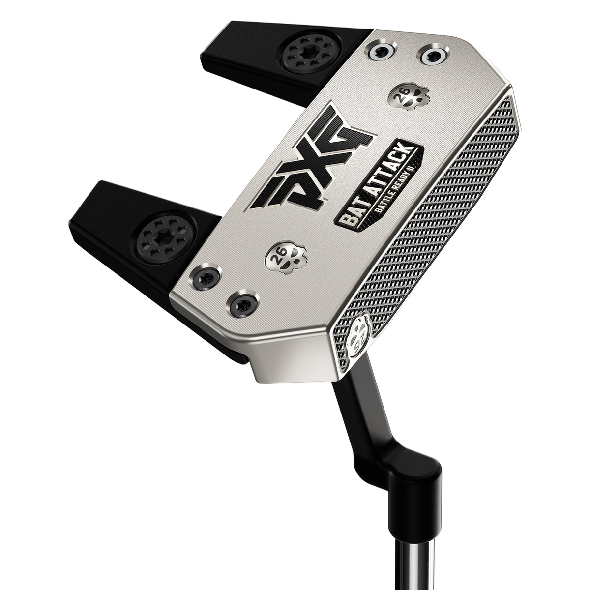 PXG Battle Ready II Bat Attack Putters - Free Custom Options
