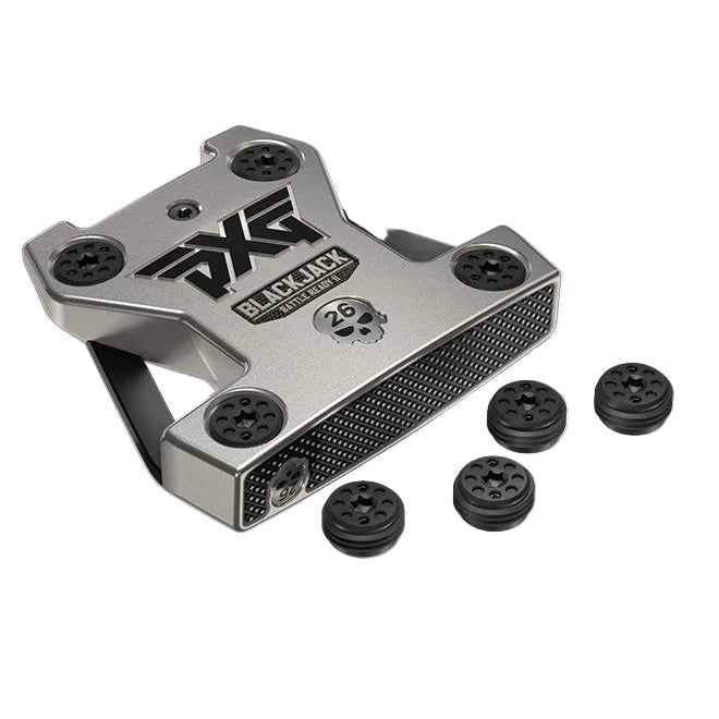 PXG Battle Ready II Blackjack sole and interchangeable precision weights