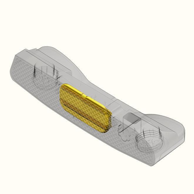 PXG Battle Ready II Brandon transparent head view showing the S-COR polymer core