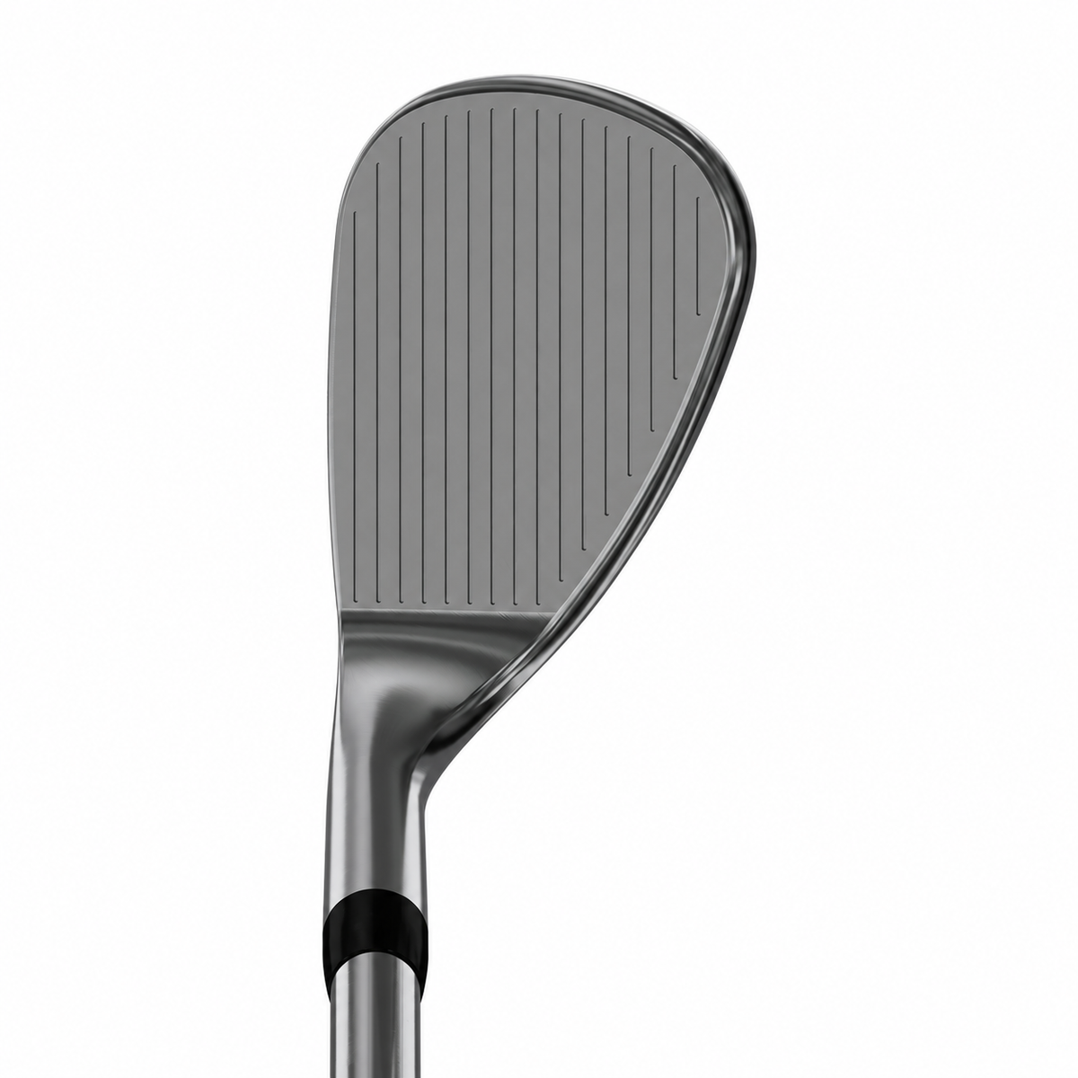 PXG Stick'em chrome wedge — address view on white background