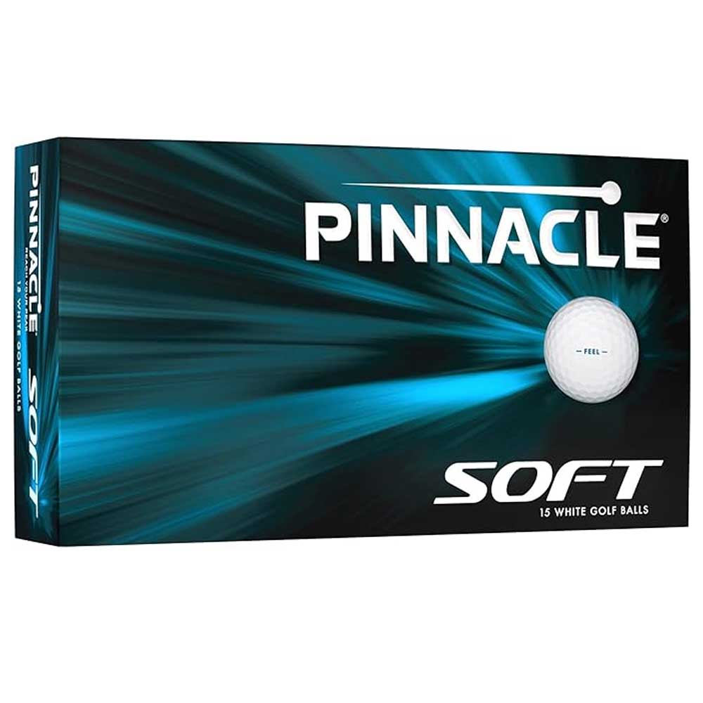 Custom Logo Pinnacle Soft 15 Pack Golf Balls