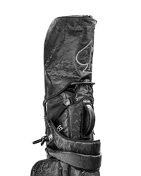Pins & Aces Player Preferred Black Camo Golf Stand Bag