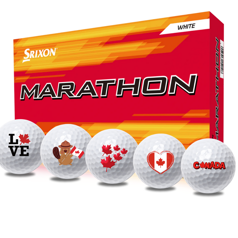 Proudly Canadian Branded Golf Balls