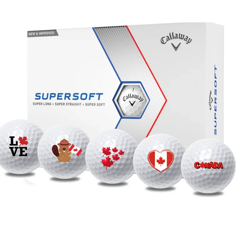 Proudly Canadian Branded Golf Balls - Canadian Pro Shop Online