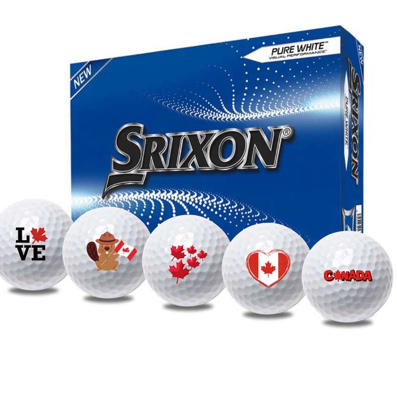 Proudly Canadian Branded Golf Balls