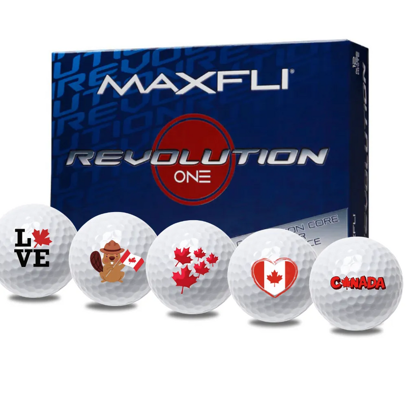 Proudly Canadian Branded Golf Balls - Canadian Pro Shop Online