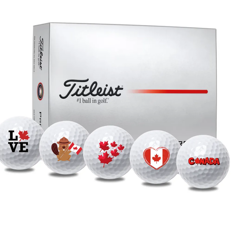 Proudly Canadian Branded Golf Balls - Canadian Pro Shop Online