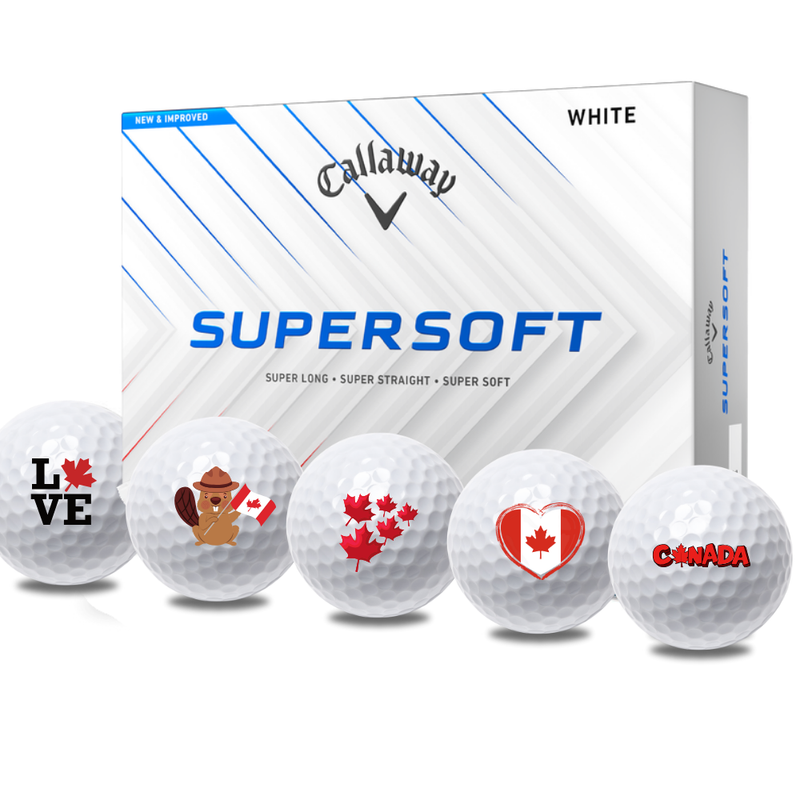 Proudly Canadian Branded Golf Balls