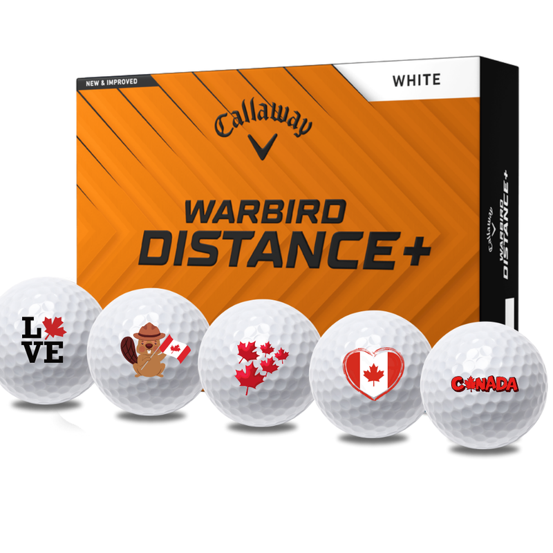 Proudly Canadian Branded Golf Balls