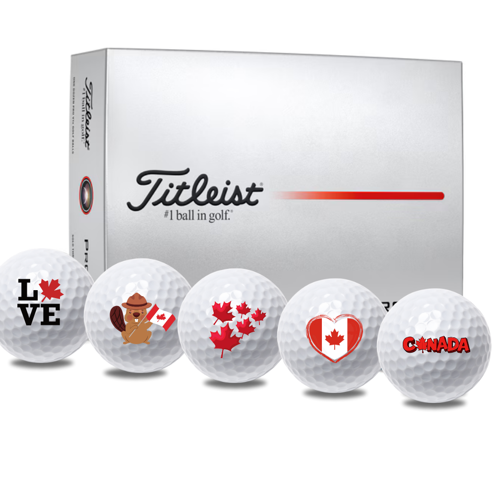 Proudly Canadian Branded Golf Balls