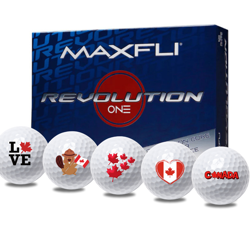 Proudly Canadian Branded Golf Balls