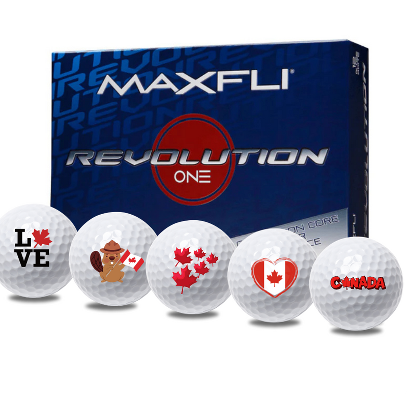 Proudly Canadian Branded Golf Balls