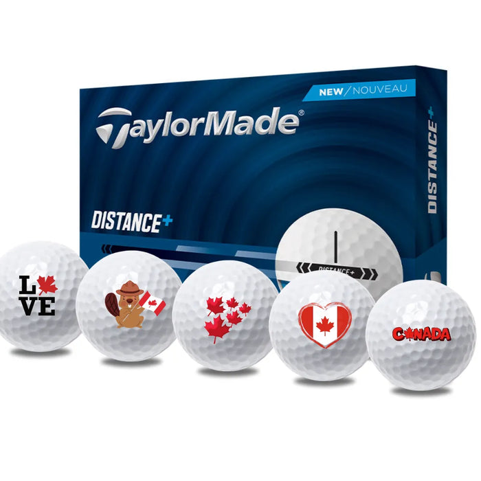 Custom Canadian Branded Golf Balls