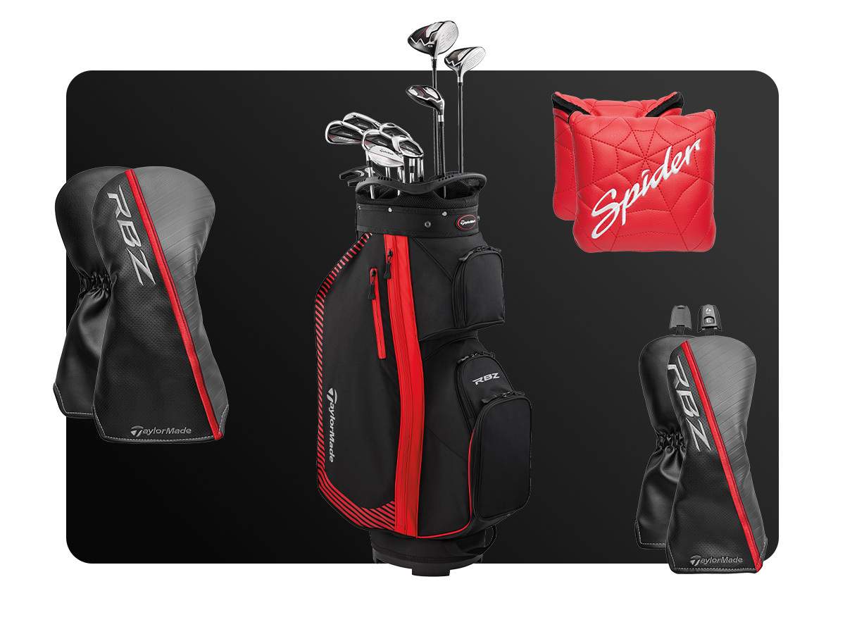 【RBZシリーズセット】TaylorMade RBZ キャディバッグとグローブ Taylormade RBZ Complete Package Set – Canadian Pro Shop Online