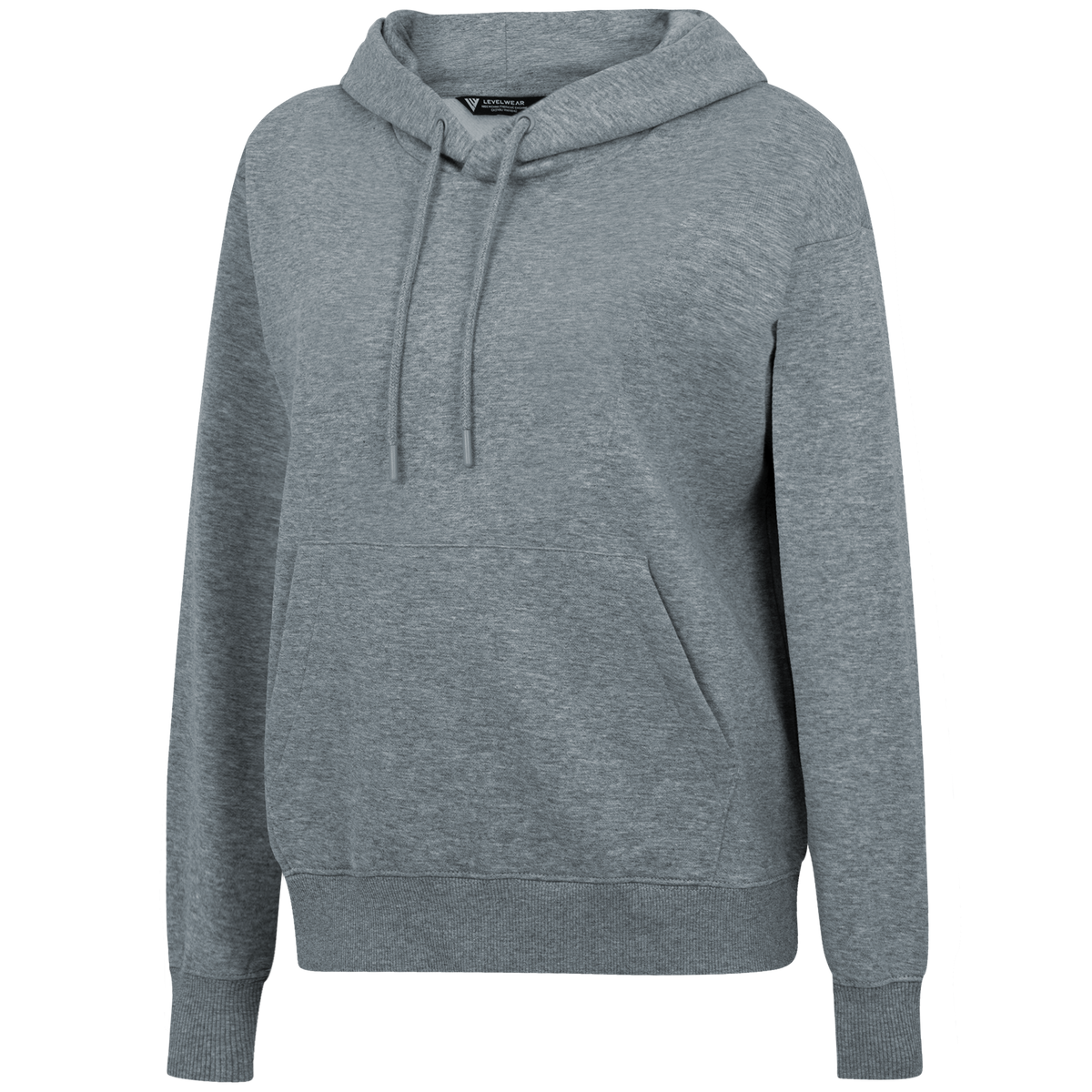 Levelwear Adorn Pullover Hoodie - Womens - Heather Pebble