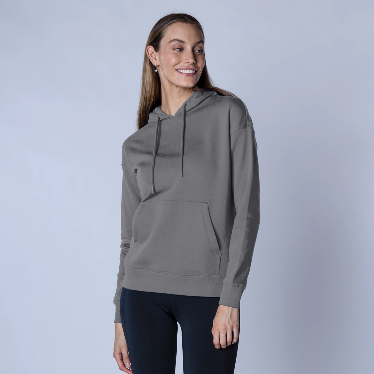 Levelwear Adorn Pullover Hoodie - Womens - Grey Stone