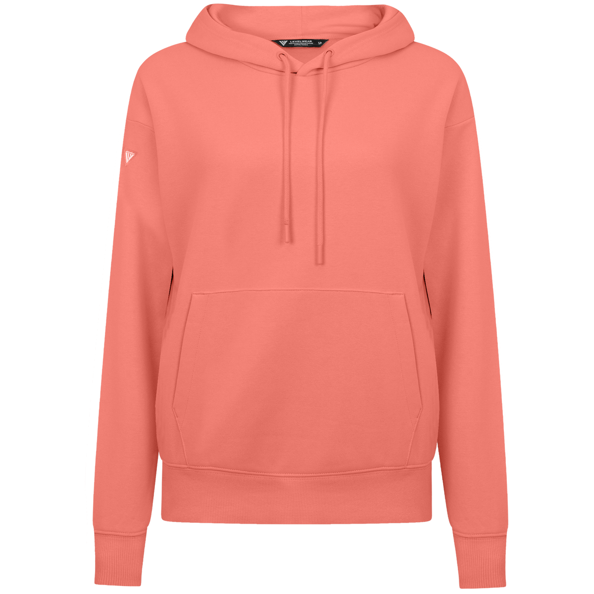 Levelwear Adorn Pullover Hoodie - Womens - Fusion Coral
