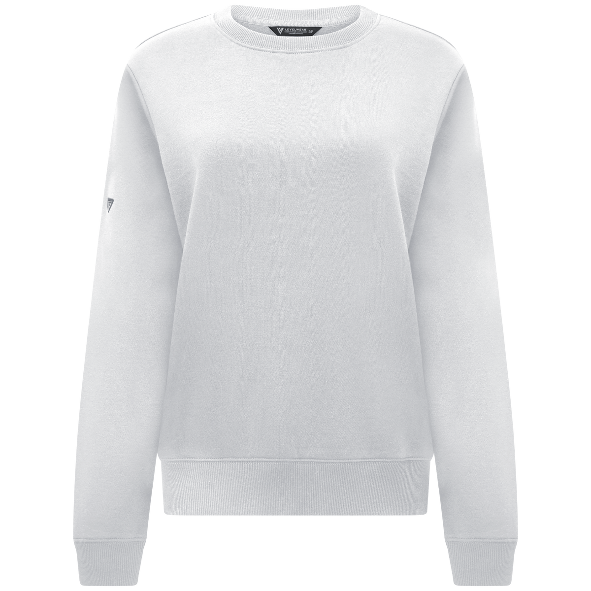 Levelwear Yvette Crewneck Sweatshirt - Womens - White