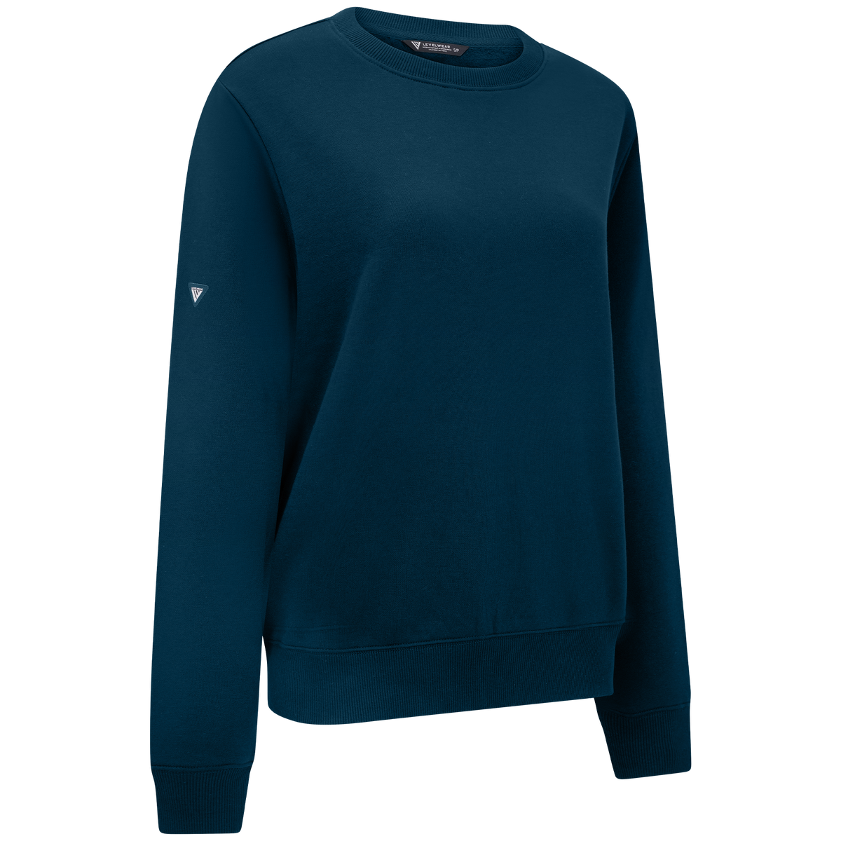 Levelwear Yvette Crewneck Sweatshirt - Womens - Navy