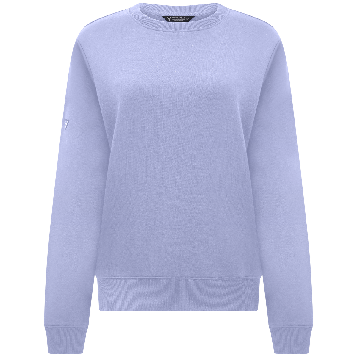Levelwear Yvette Crewneck Sweatshirt - Womens - Baby Lavender