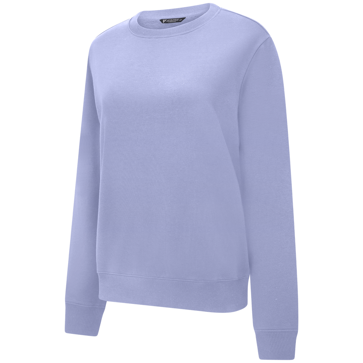 Levelwear Yvette Crewneck Sweatshirt - Womens - Baby Lavender