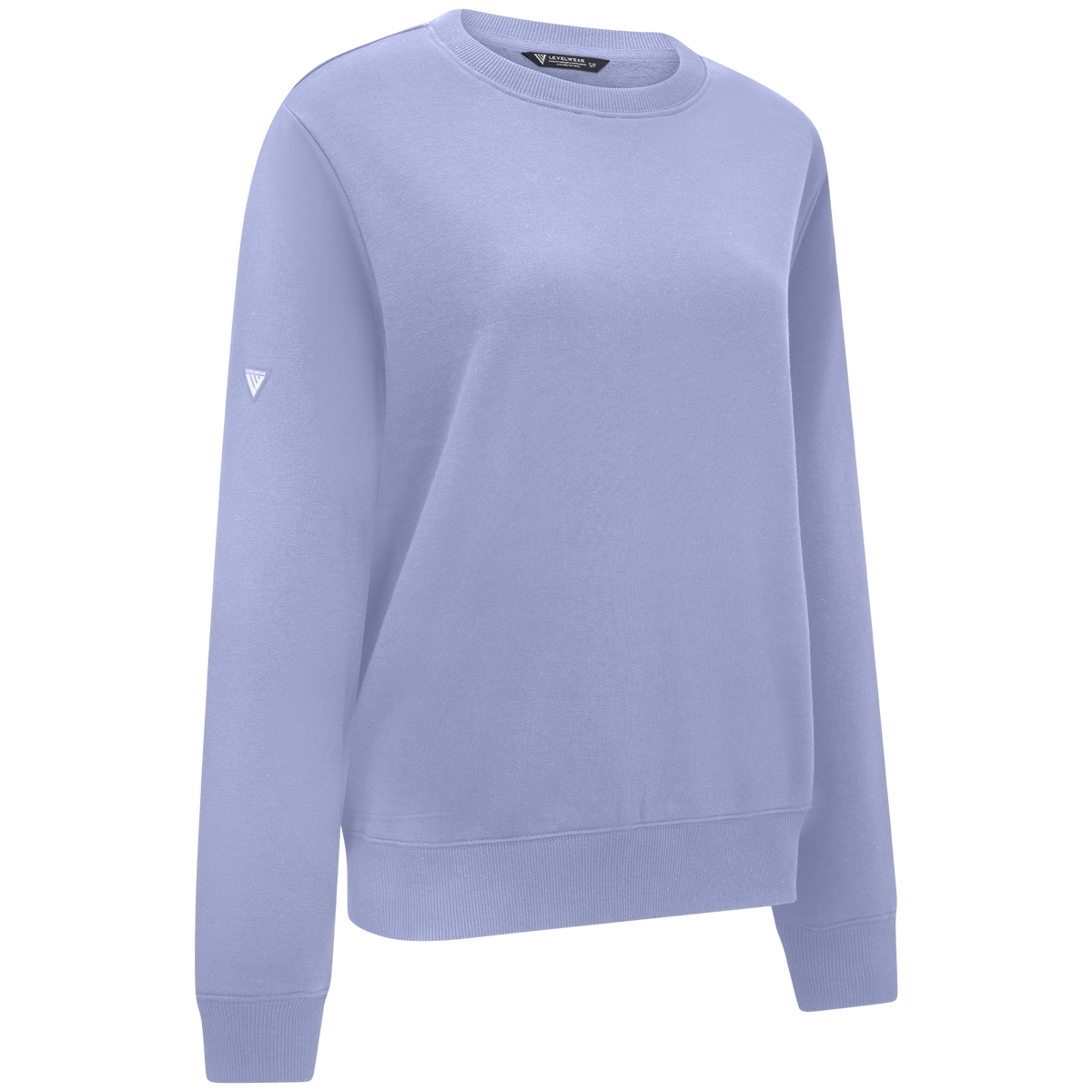 Levelwear Yvette Crewneck Sweatshirt - Womens - Baby Lavender