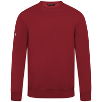 Levelwear Zane Crewneck Pullover - Mens - Cardinal