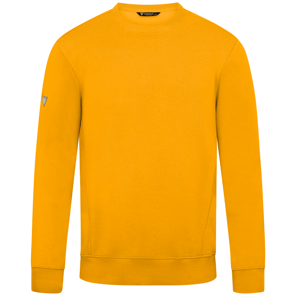 Levelwear Zane Crewneck Pullover - Mens - Gold